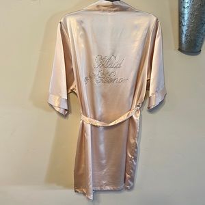 Silk MAID OF HONOR Robe